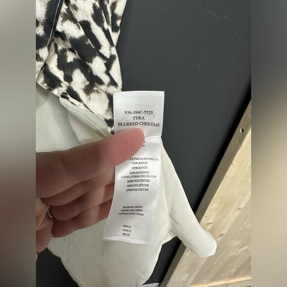 NWT Rails Tyra Dress Blurred Cheetah S - Picture 5 of 5